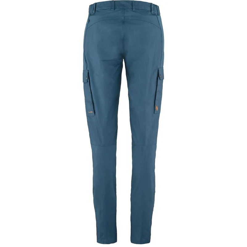 Fjäll Räven Stina Trousers indigo blue Damen Trekkinghose