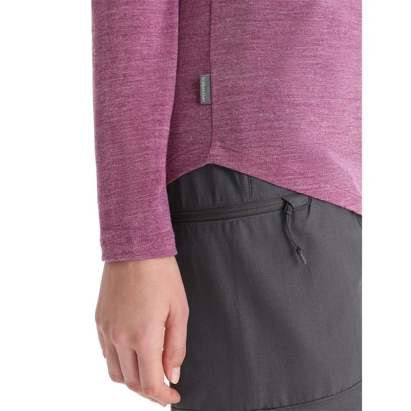Icebreaker W Sphere II LS Tee go berry Damen Longsleeve