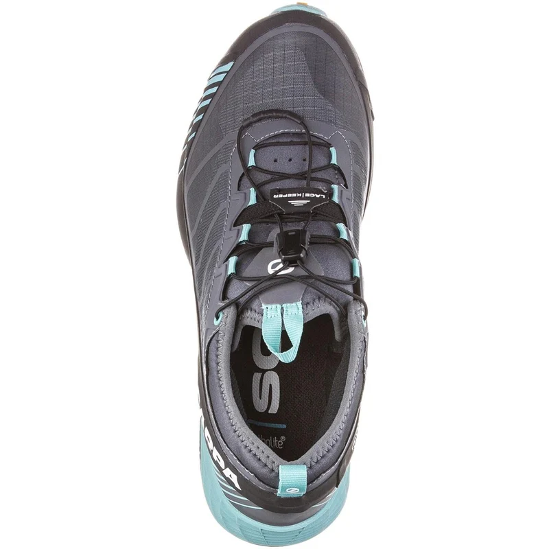 Scarpa Ribelle Run GTX Women anthracite blue turquoise