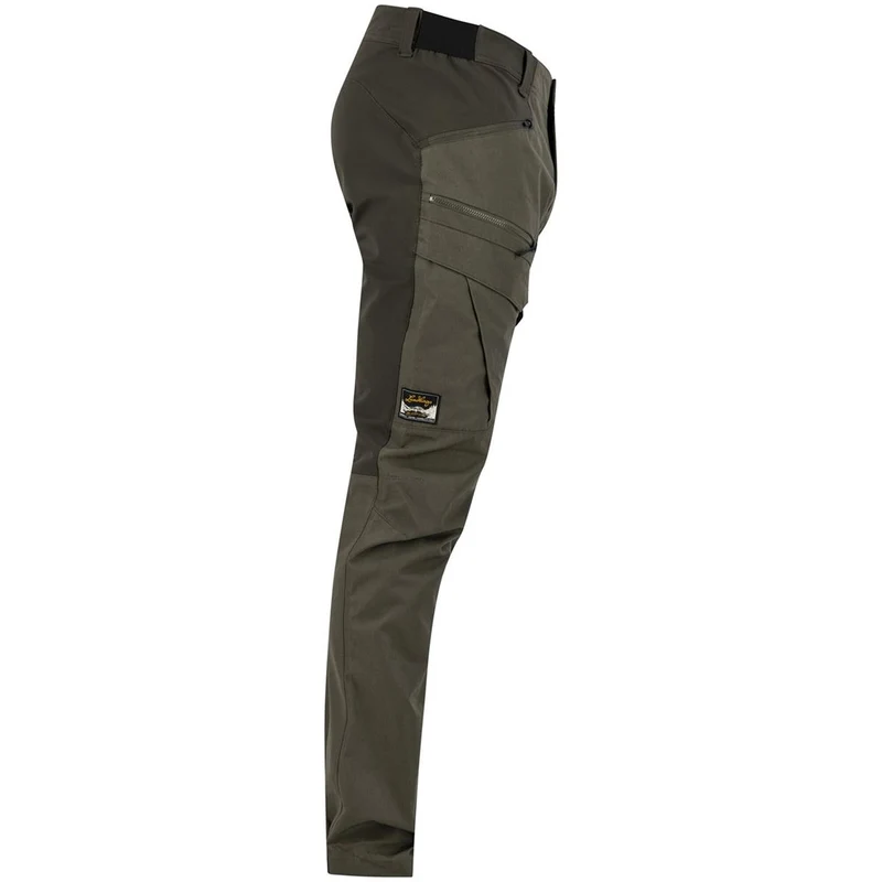 Lundhags Fulu Cargo Stretch Hybrid Hiking Pants Men forest green
