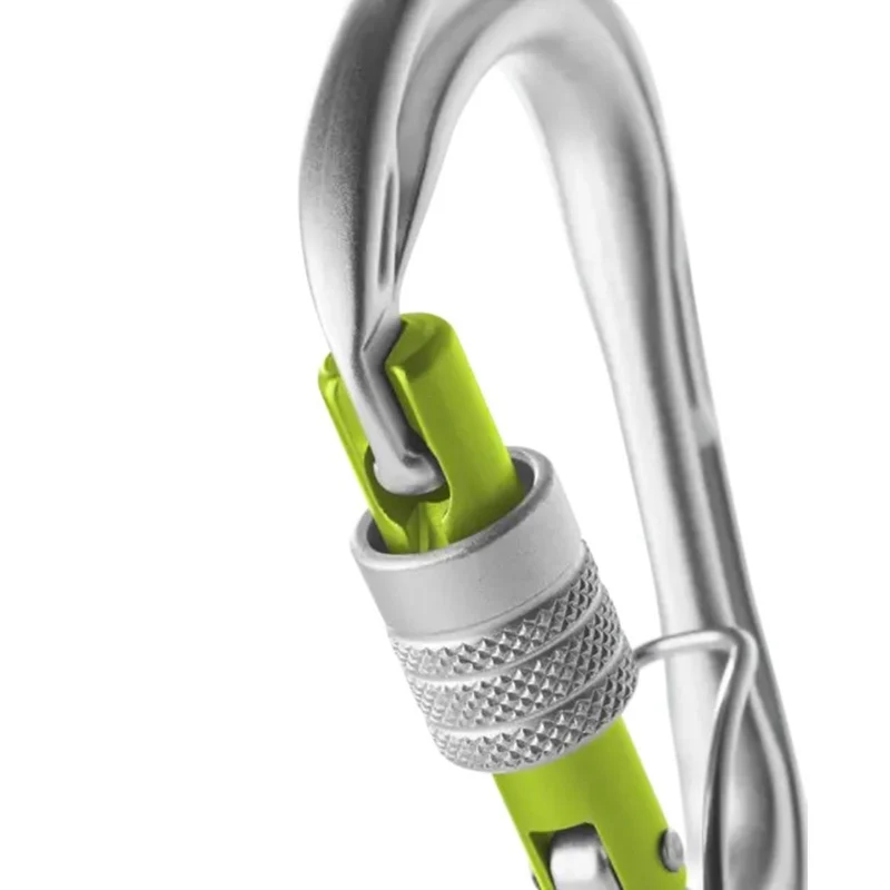 Edelrid HMS Strike Screw FG silver