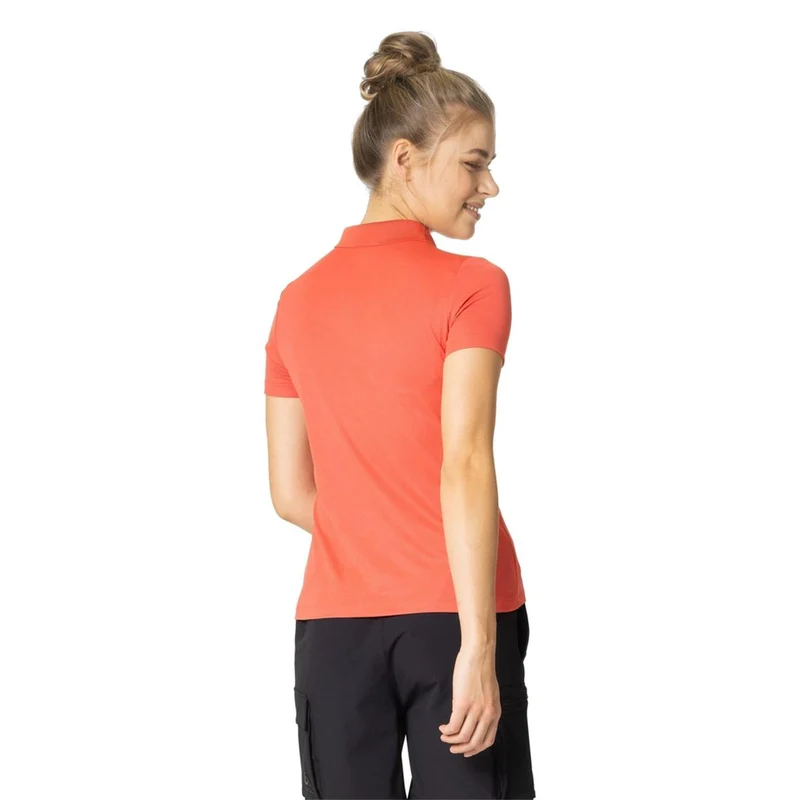 Odlo W F-Dry Polo S/S cayenne