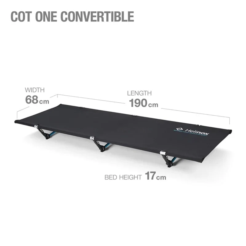 Helinox Cot One Convertible R1 black