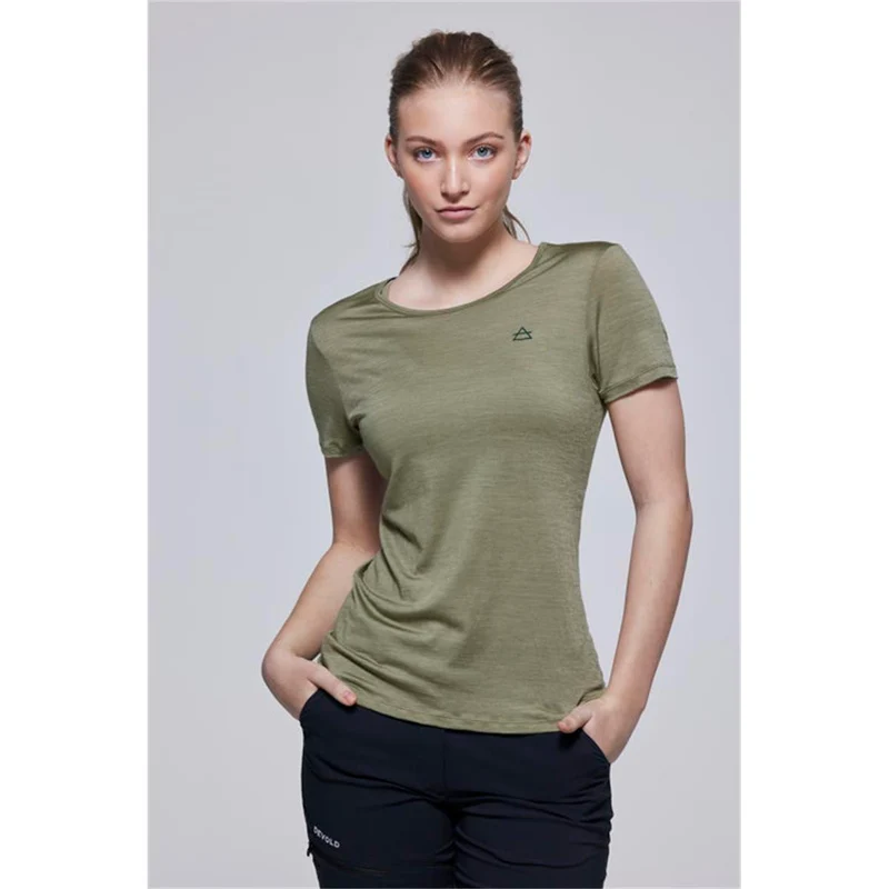 Devold Valldal Merino 130 Tee Woman lichen