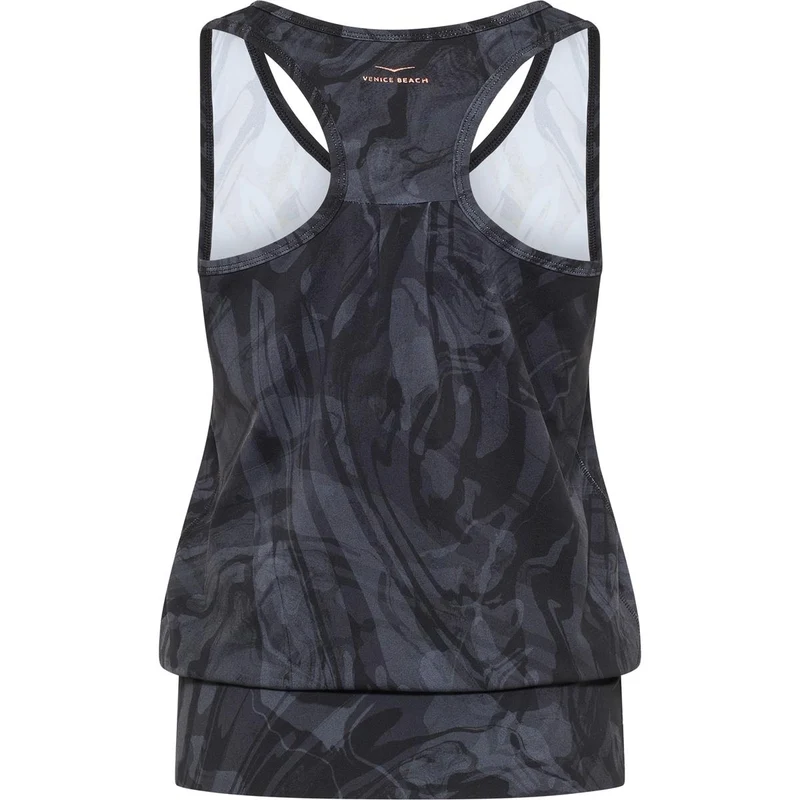 Venice Beach Shay Tanktop AOP floating ink black
