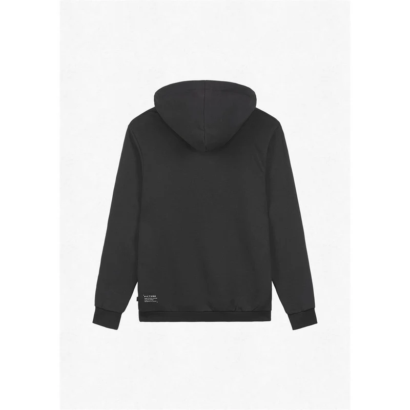 Picture Basement Flock Hoodie black
