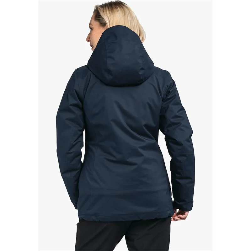 Schöffel ZipIn Jacket Stanzach L navy blazer Damen Regenjacke