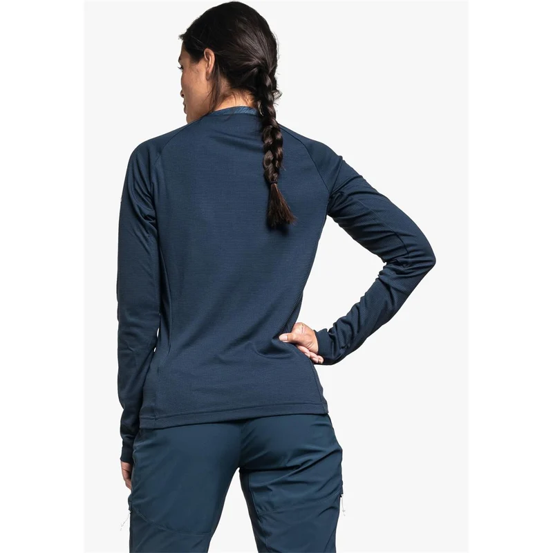 Schöffel Rodica dress blues Damen Longsleeve