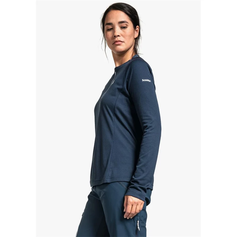 Schöffel Rodica dress blues Damen Longsleeve