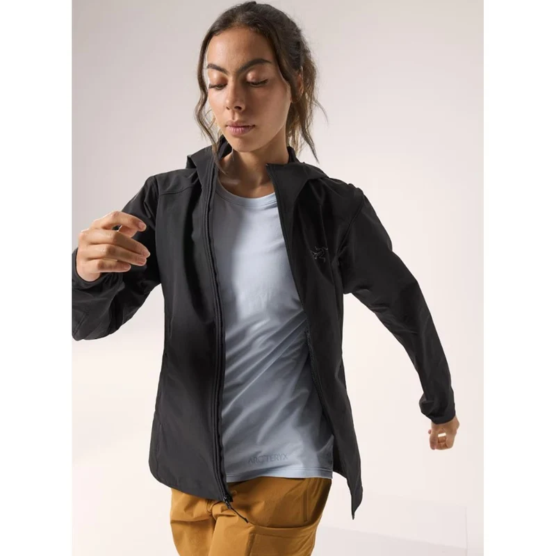 Arc'teryx - Gamma Lightweight Hoody Damen - Black