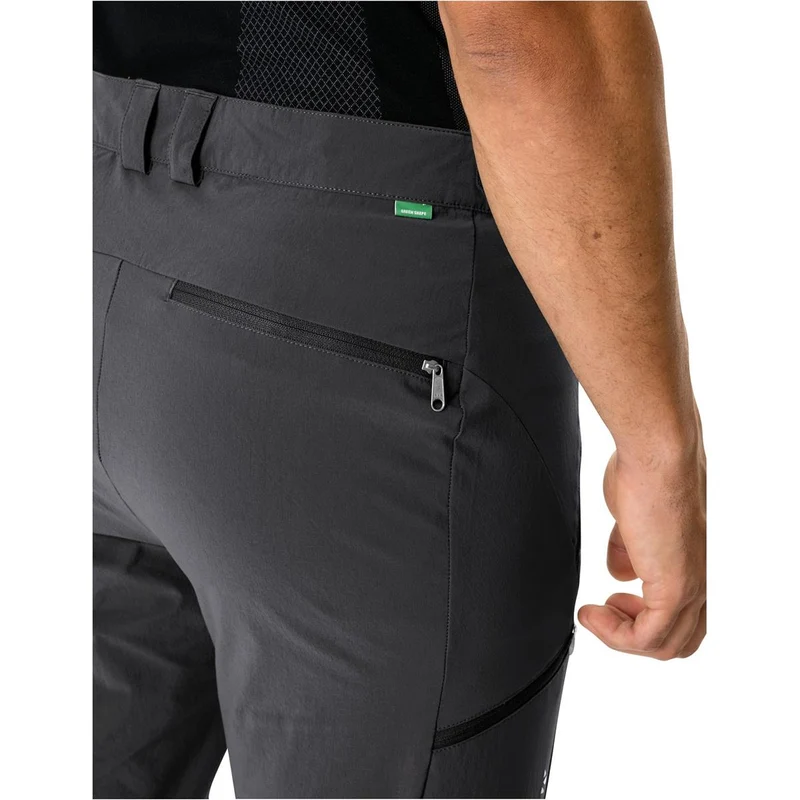 Vaude Farley Stretch T-Zip III short black Herren Trekkinghose