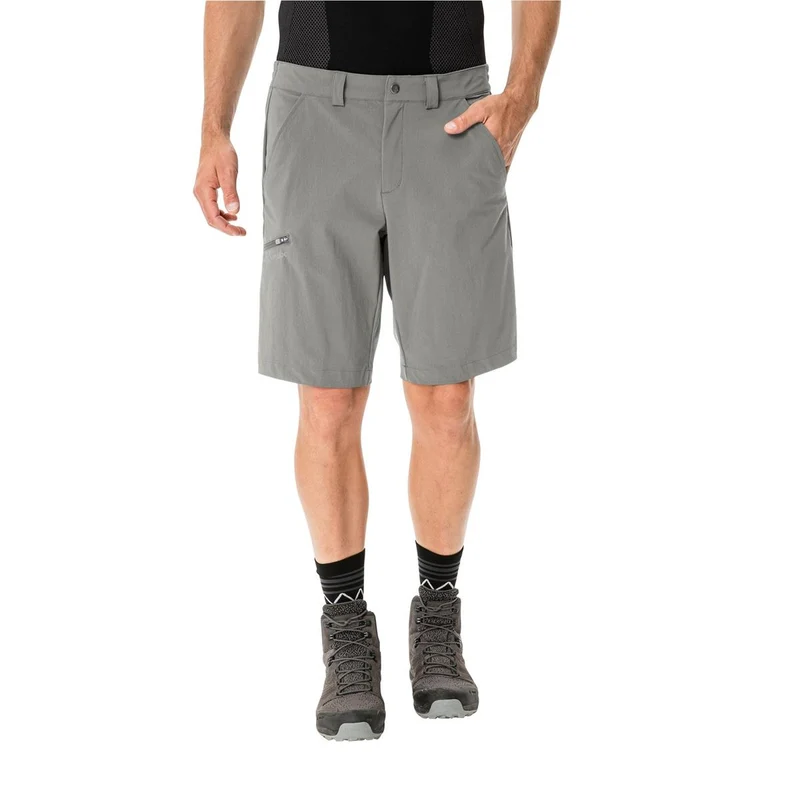 Vaude Farley Stretch Bermuda II stone grey Herren Trekking Shorts