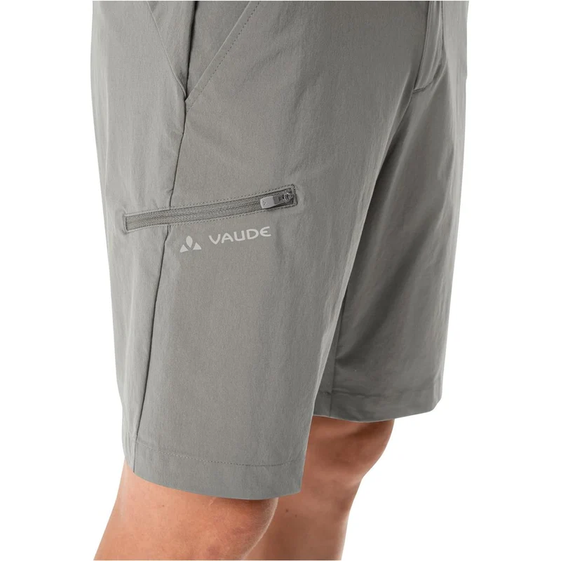Vaude Farley Stretch Bermuda II stone grey Herren Trekking Shorts