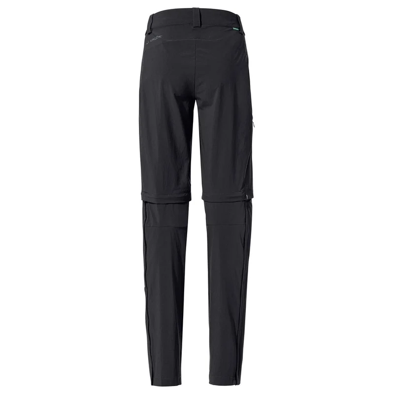 Vaude Farley Stretch ZO T-Zip II short black Damen Trekkinghose
