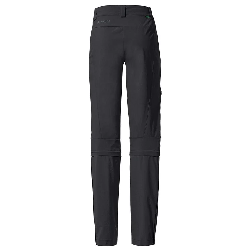 Vaude Farley Stretch Capri T-Zip III short black Damen Trekkinghose