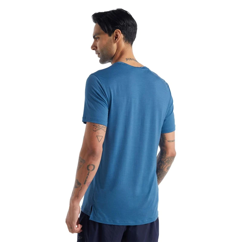 Icebreaker Sphere II SS Tee azul Herren Merino T-Shirt