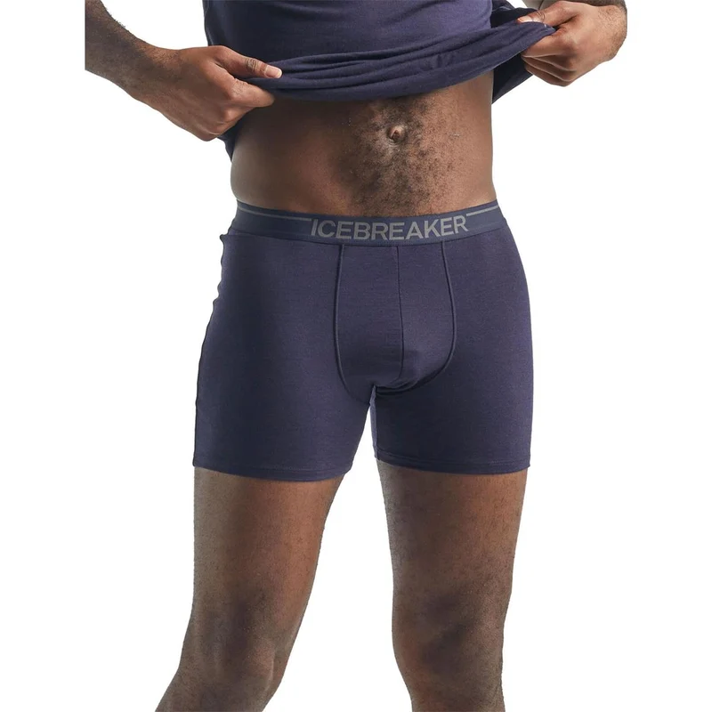 Icebreaker Anatomica Boxers midnight navy Herren Merino Unterhose