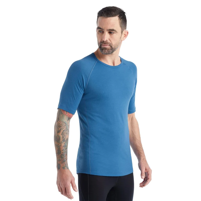 Icebreaker 150 Zone SS Crewe azul Herren T-Shirt