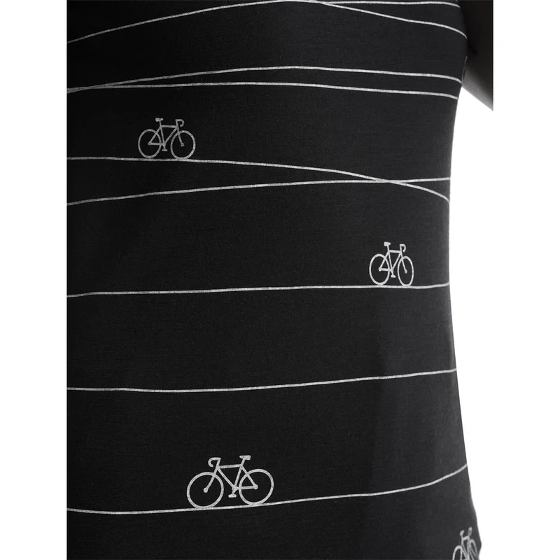 Icebreaker Tech Lite II SS Scoop Tee Hill Sprint black Damen T-Shirt