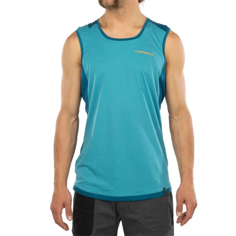 La Sportiva Crimp Tank topaz space blue Herren Kletter Top
