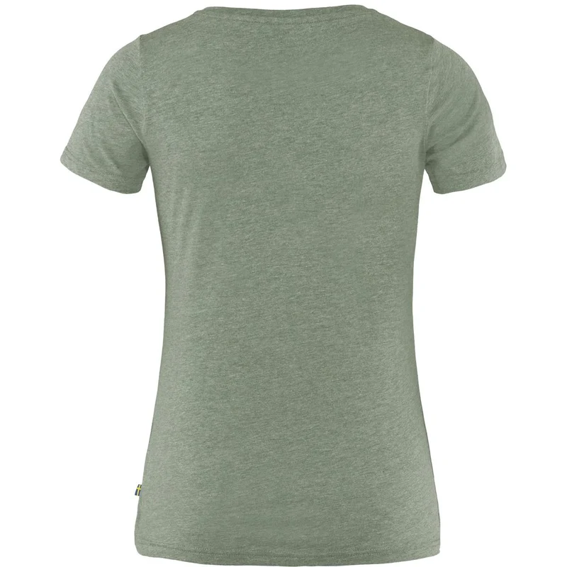 Fjäll Räven 1960 Logo T-Shirt W patina green-melange