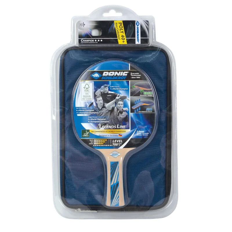 Schildkröt Tischtennis-Premium-Geschenkset Legends 700 FSC