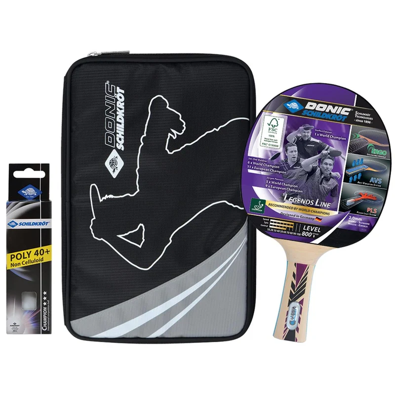 Schildkröt Tischtennis-Premium-Geschenkset Legends 800 FSC