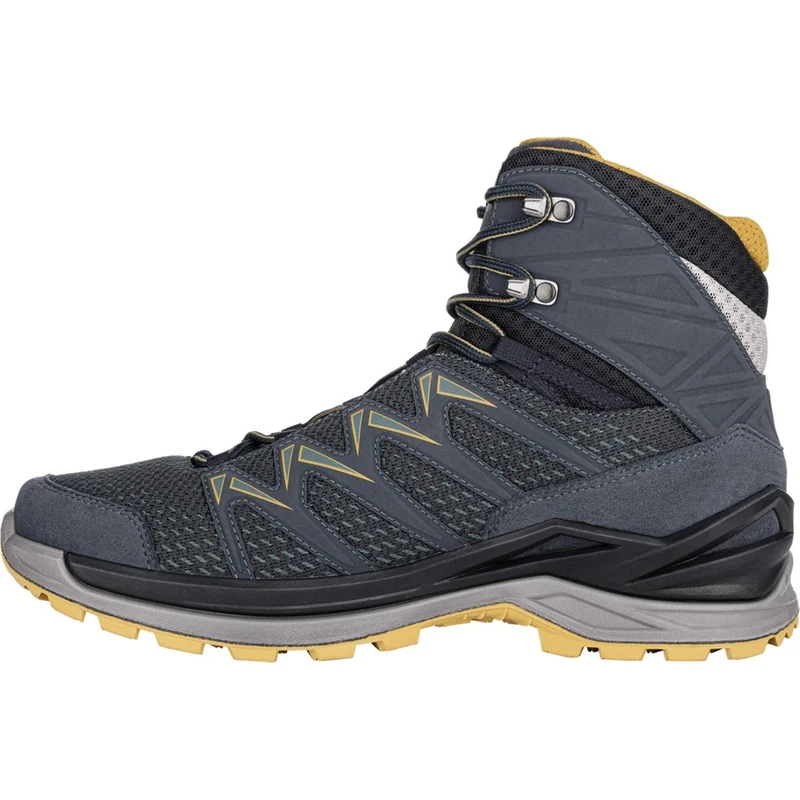 Lowa Innox Pro GTX Mid stahlblau senf