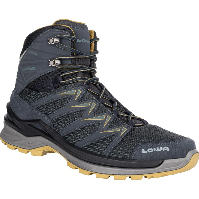 Lowa Innox Pro GTX Mid stahlblau senf