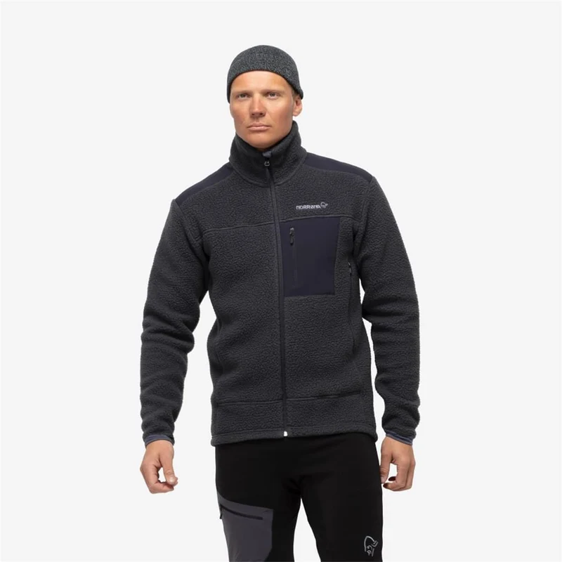 Norrøna Trollveggen Thermal Pro Jacket phantom Herren Fleecejacke