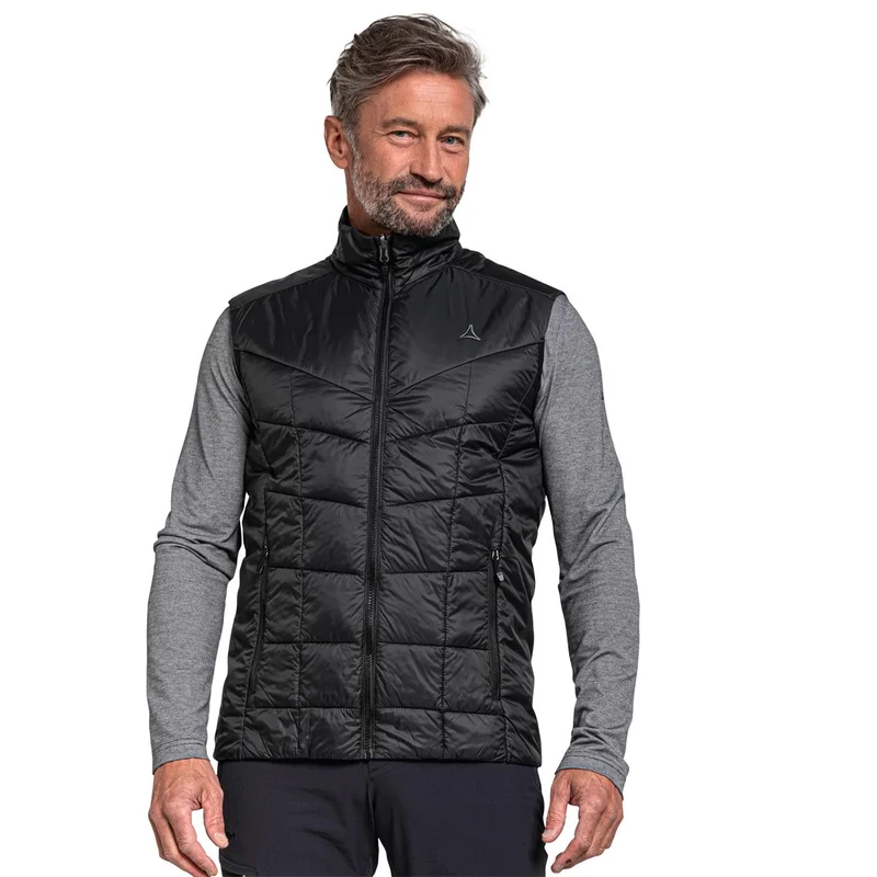 Schöffler Weste ZipIn! Vest Valgrance M black