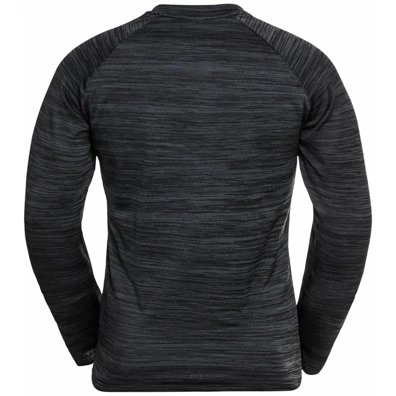 Odlo Run Easy Warm Midlayer black melange Herren Longsleeve