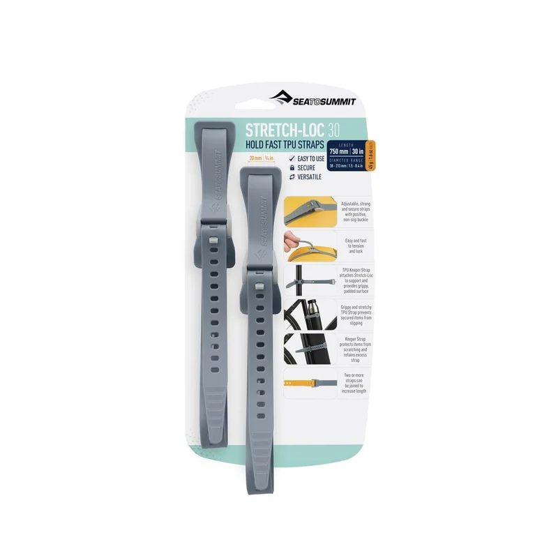 Sea to Summit Stretch-Loc 30 20mm x 750mm 2Pack