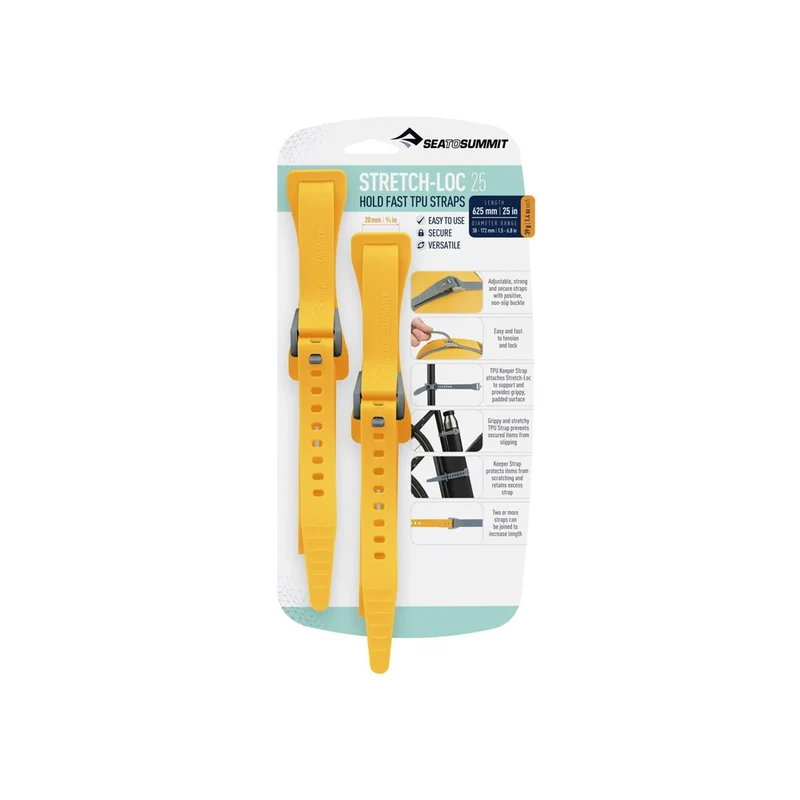 Sea to Summit Stretch-Loc 25 20mm x 625mm 2Pack