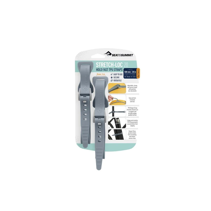Sea to Summit Stretch-Loc 20 20mm x 500mm 2Pack