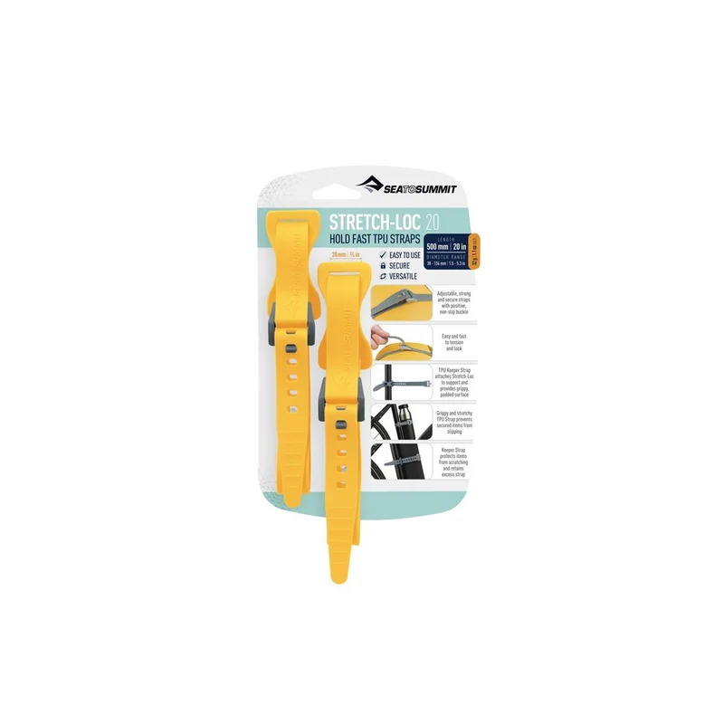 Sea to Summit Stretch-Loc 20 20mm x 500mm 2Pack
