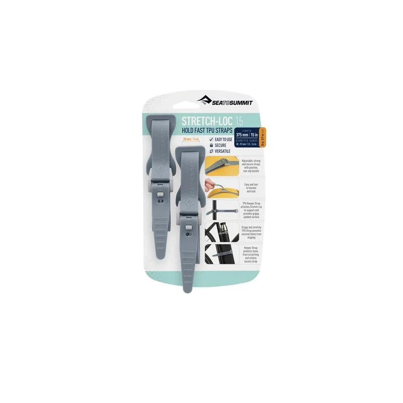 Sea to Summit Stretch-Loc 15 20mm x 375mm 2Pack