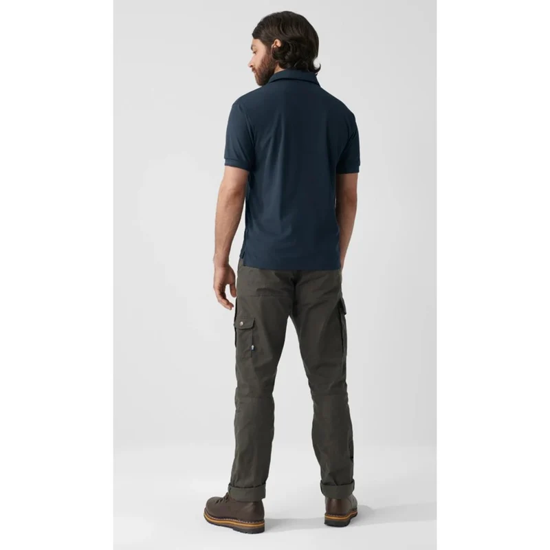 Fjäll Räven Crowley Pique Shirt M blueblack