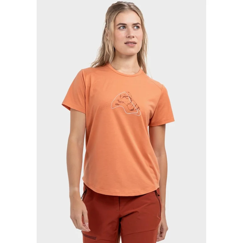Schöffel Haberspitz apricot glow Damen T-Shirt