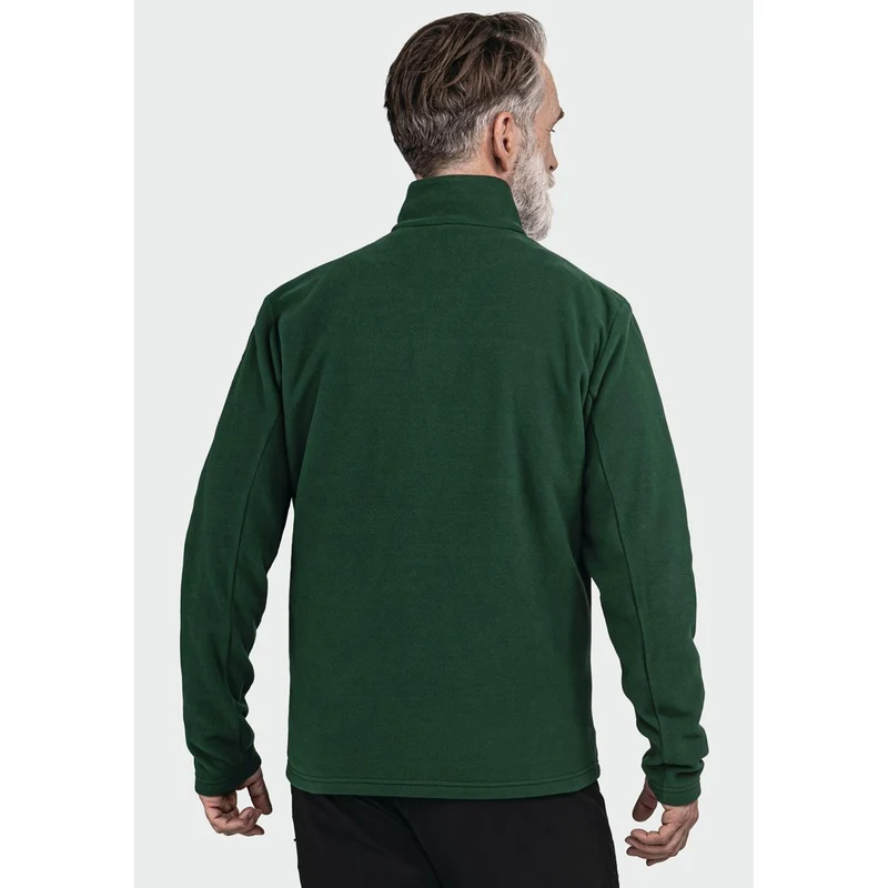 Schöffel Herren atmungsaktive & warme Fleece Jacke Qutang Dark Jade