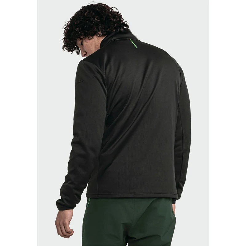 Schöffel Herren schnell trocknende Fleece Jacke Milagle Schwarz