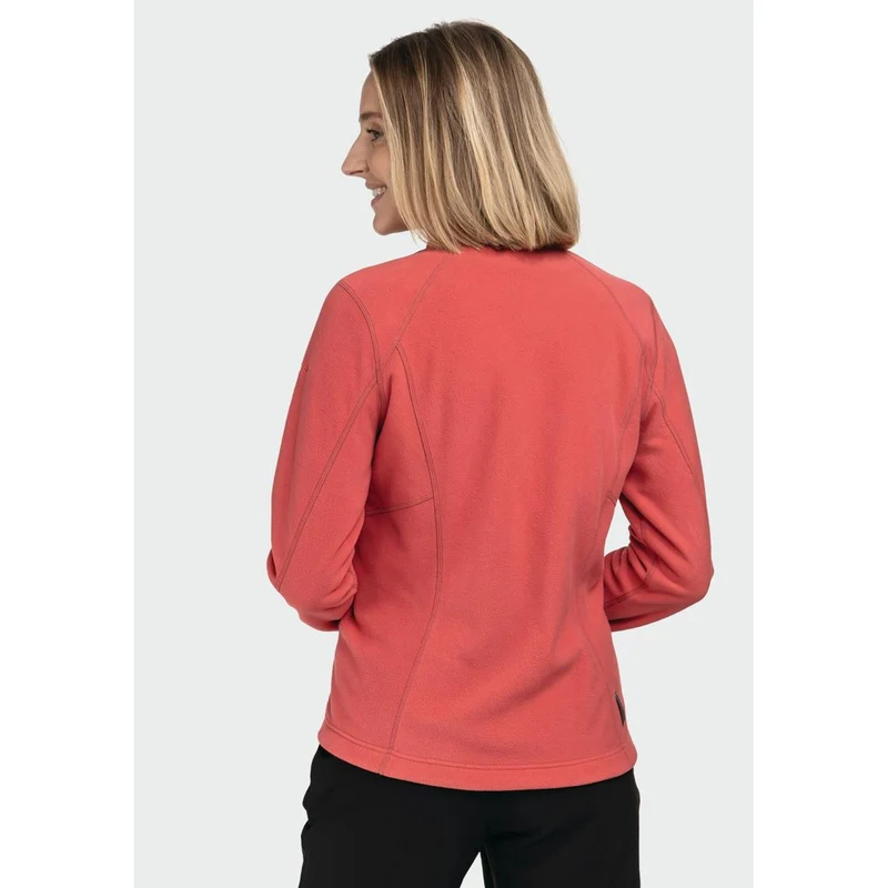 Schöffel Damen Fleece Jacke mit hohem Tragekomfort Leona3 Baked Rose