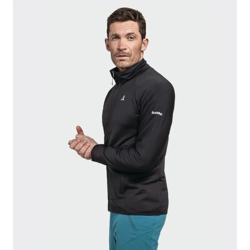 Schöffel Fleece Jacket Cascata M black Herren Fleecejacke