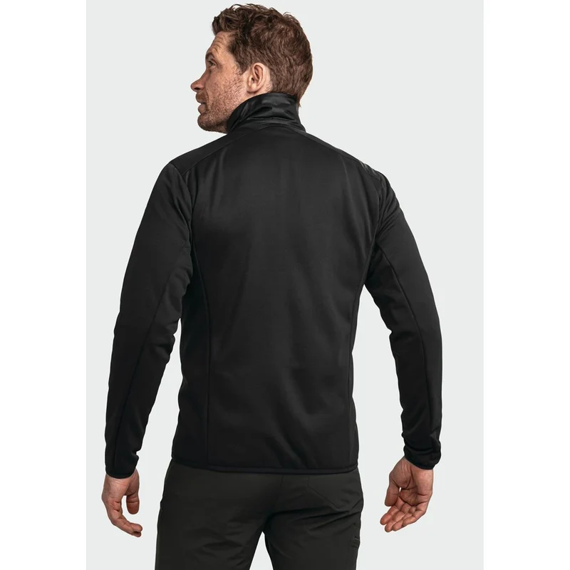 Schöffel Herren komprimierbare, winddichte Hybrid Jacke Cascata Schwarz