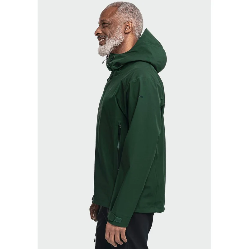 Schöffel Herren Multifunktionale Jacke für Wanderungen Cascata Dark Jade
