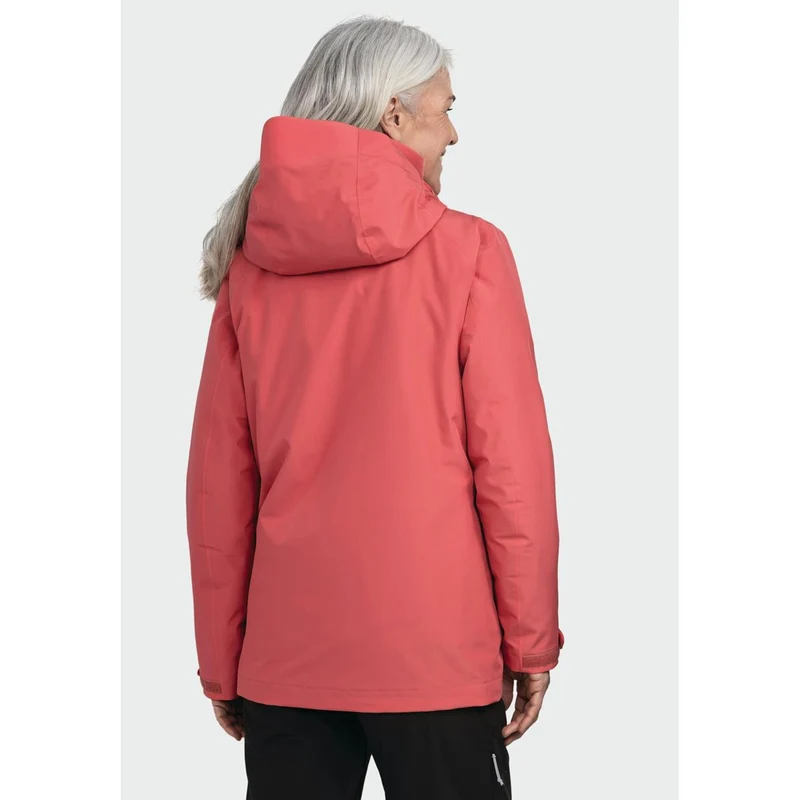 Schöffel Damen Atmungsaktive 3in1 Multifunkttionsjacke Tamina Baked Rose