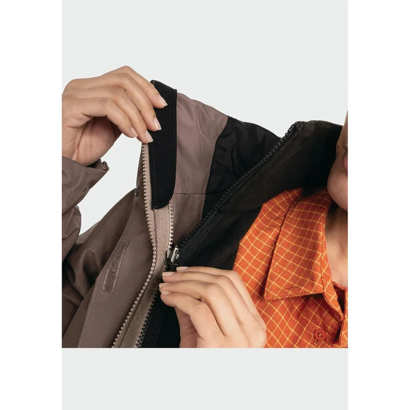 Schöffel Damen Multifunktionale 3in1 Wanderjacke Okere Twilight Mauve