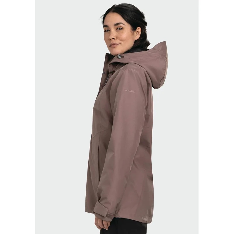 Schöffel Damen Multifunktionale 3in1 Wanderjacke Okere Twilight Mauve
