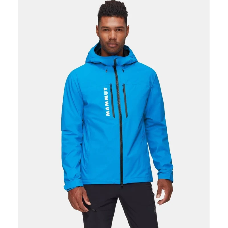 Mammut Freeflight HS Thermo Hooded Jacket Men glacier blue Herren Tourenjacke