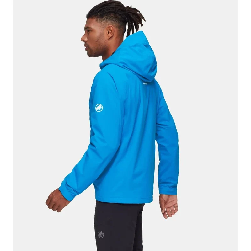 Mammut Freeflight HS Thermo Hooded Jacket Men glacier blue Herren Tourenjacke